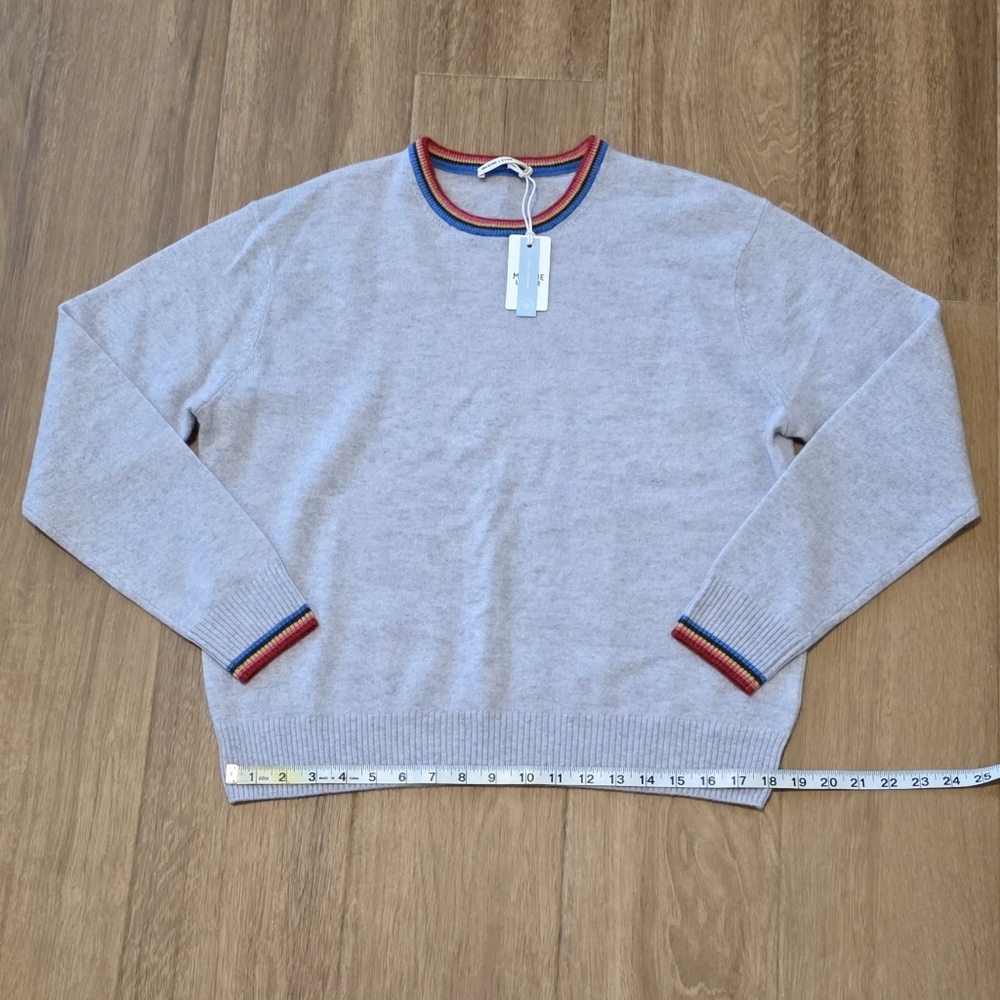 NWT Marine Layer Harper Cashmere Sweater Size M - Picture 5 of 10